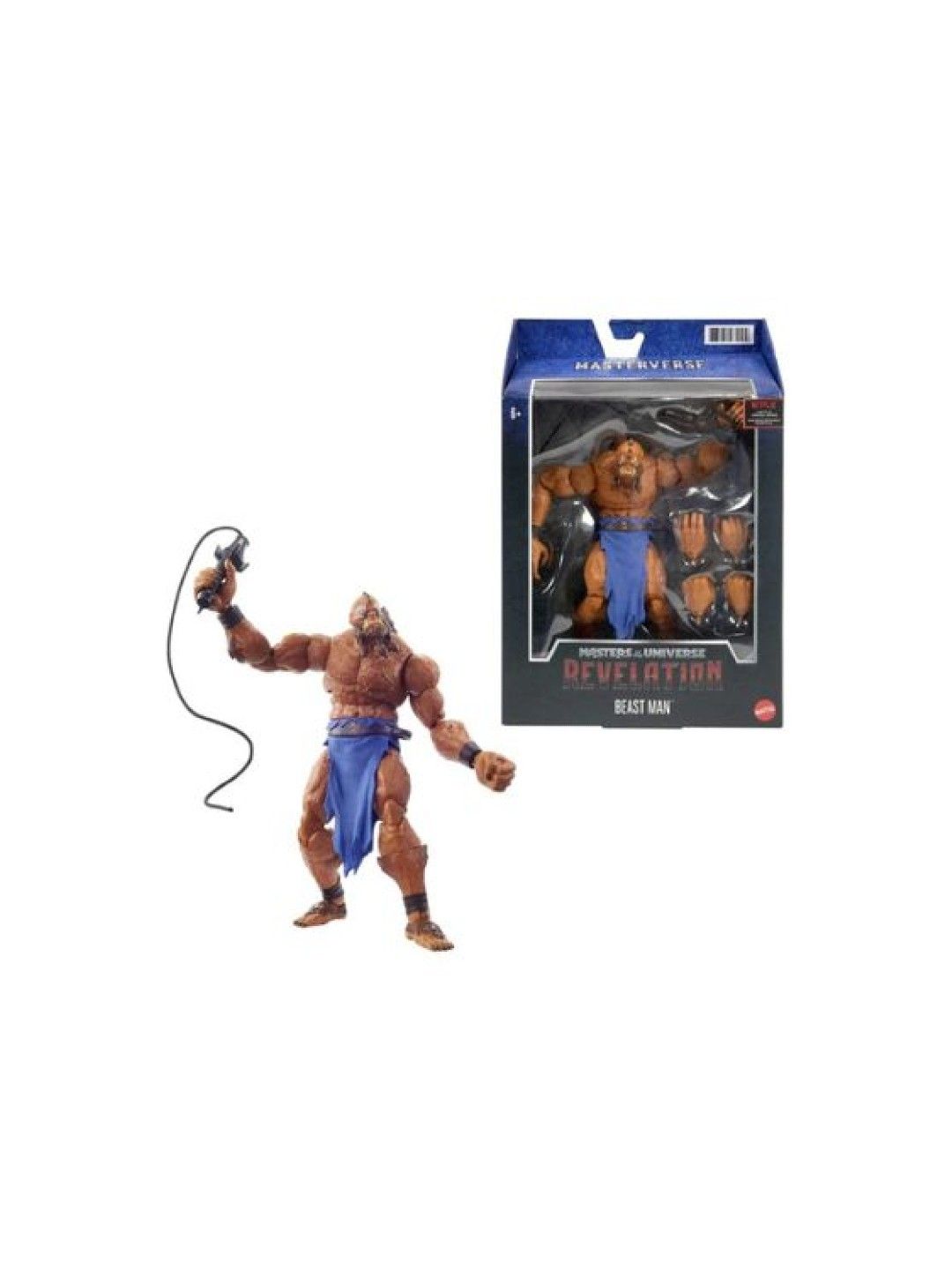 Masters of the Universe Masterverse Collection Revelation Beast Man (No Color- Image 4)