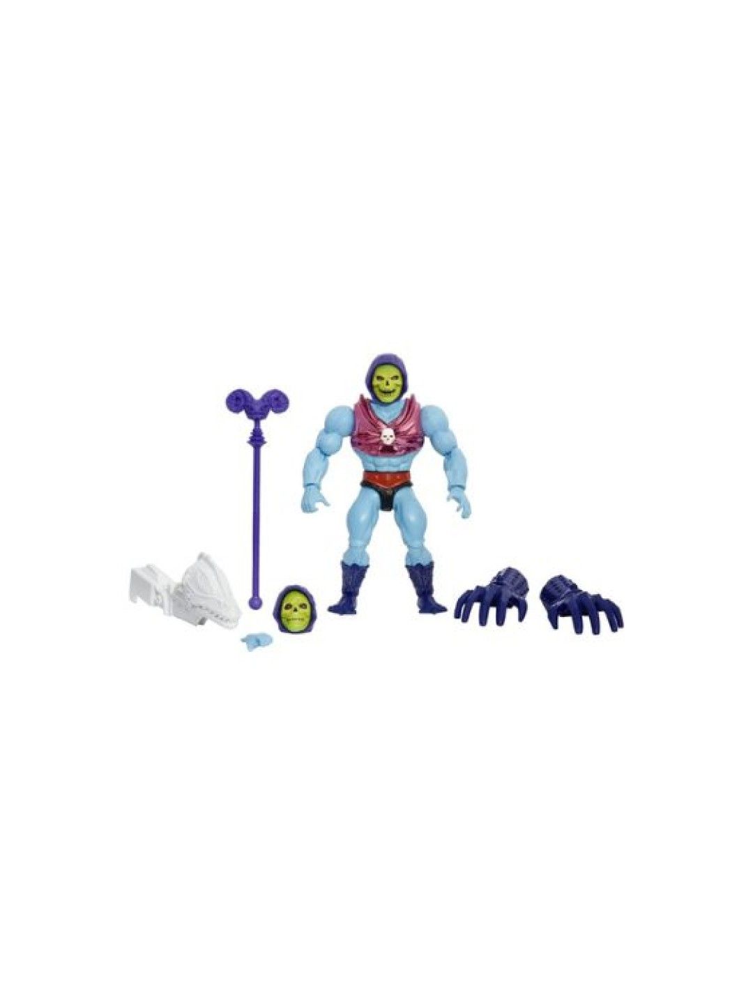 Masters of the Universe Motu Origins Deluxe Terror Claw Skeletor (No Color- Image 4)
