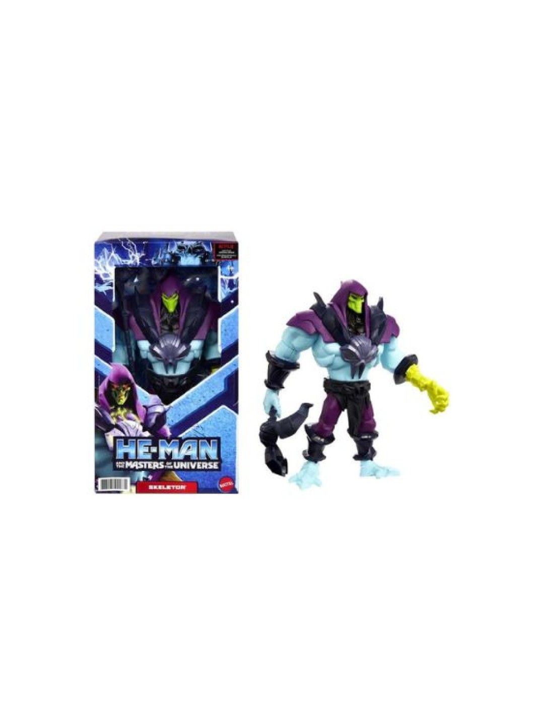 Masters of the Universe Skeletor and The Large Action Figure (No Color- Image 4)