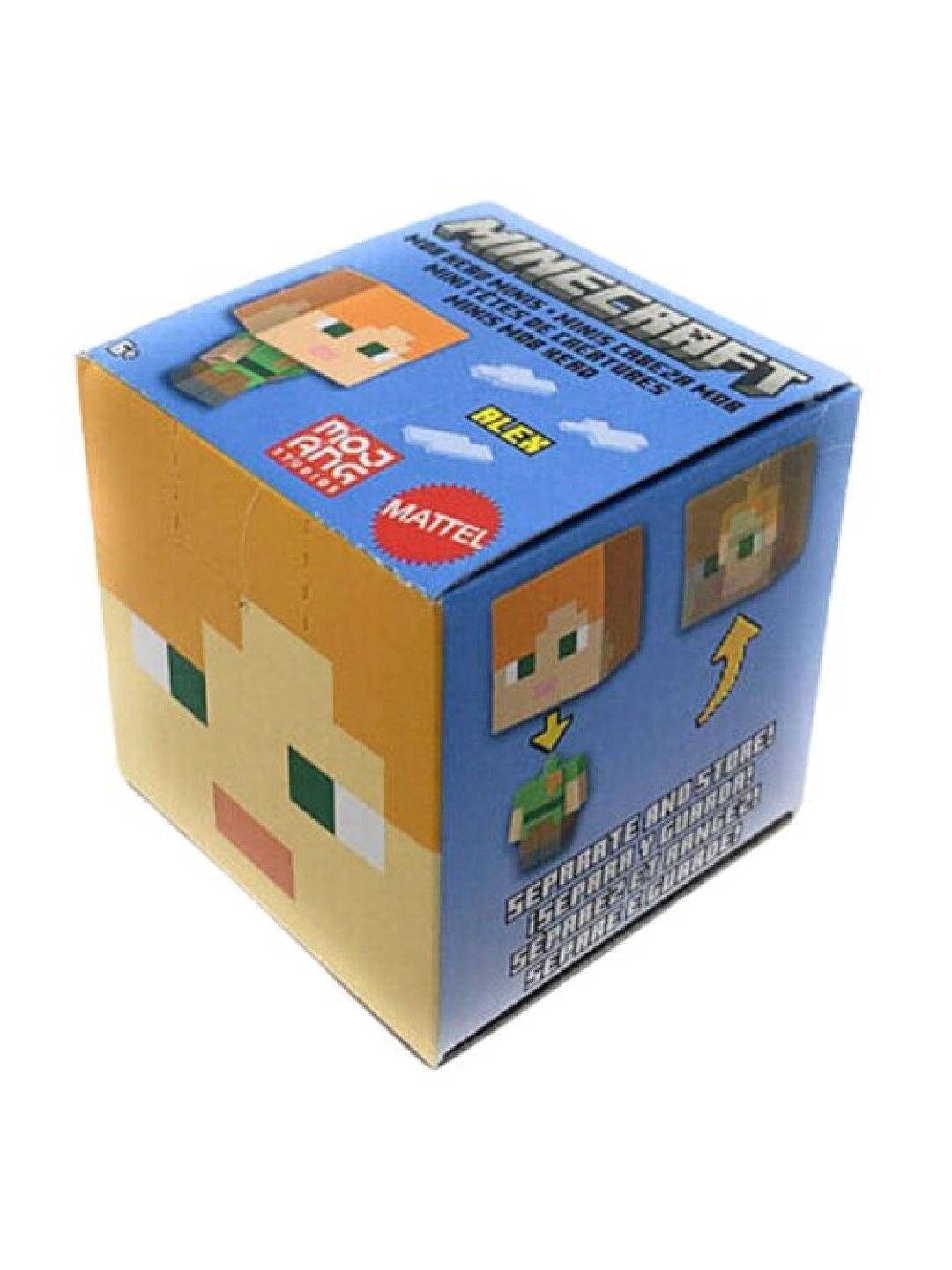 Minecraft Mob Head Boxed Mini Figures - Alex (No Color- Image 4)