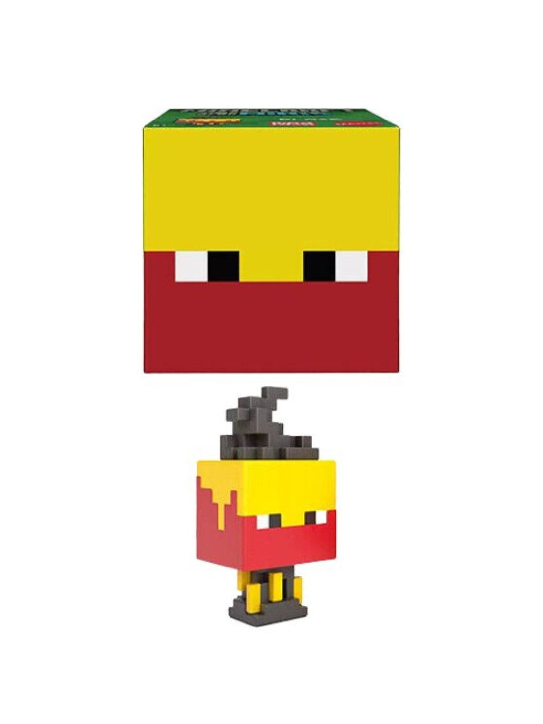 Minecraft Mob Head Boxed Mini Figures - Blaze (No Color- Image 4)