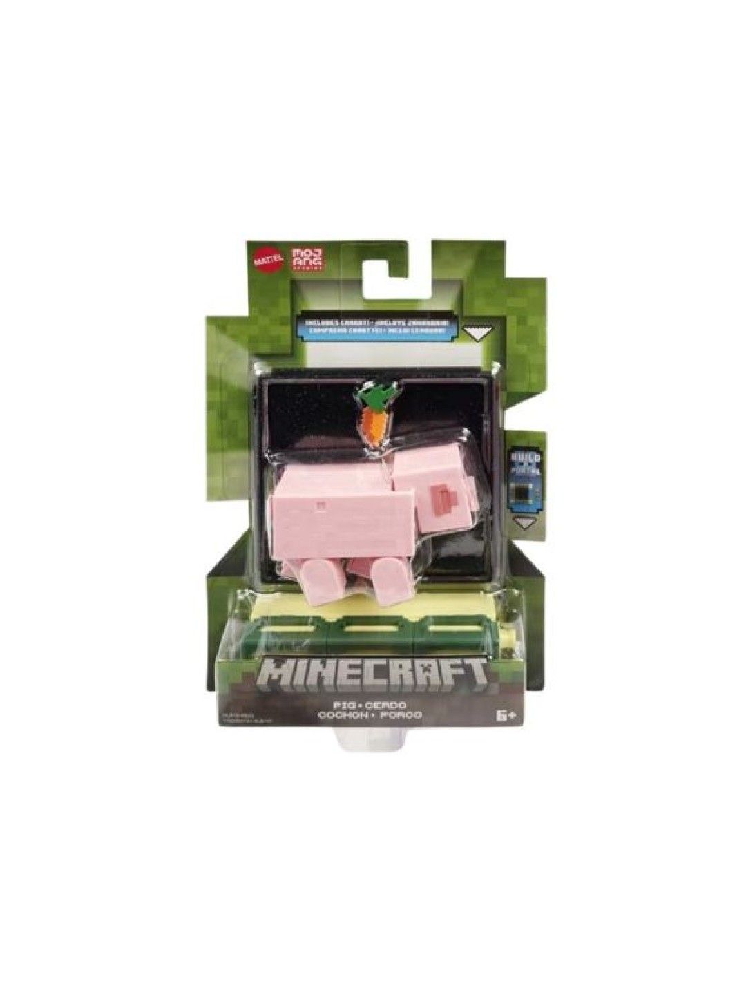 Minecraft Pig 8cm (No Color- Image 4)