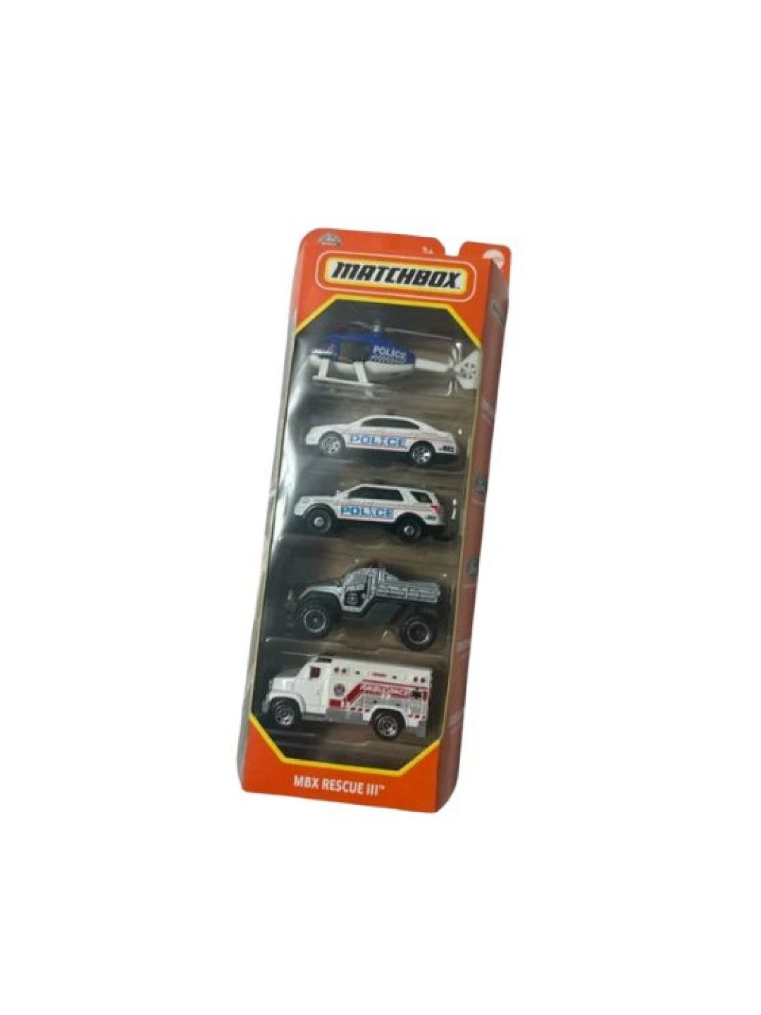 Matchbox Rescue Electric Drivers 5 Car Pack Die-cast Vehicle (No Color- Image 4)