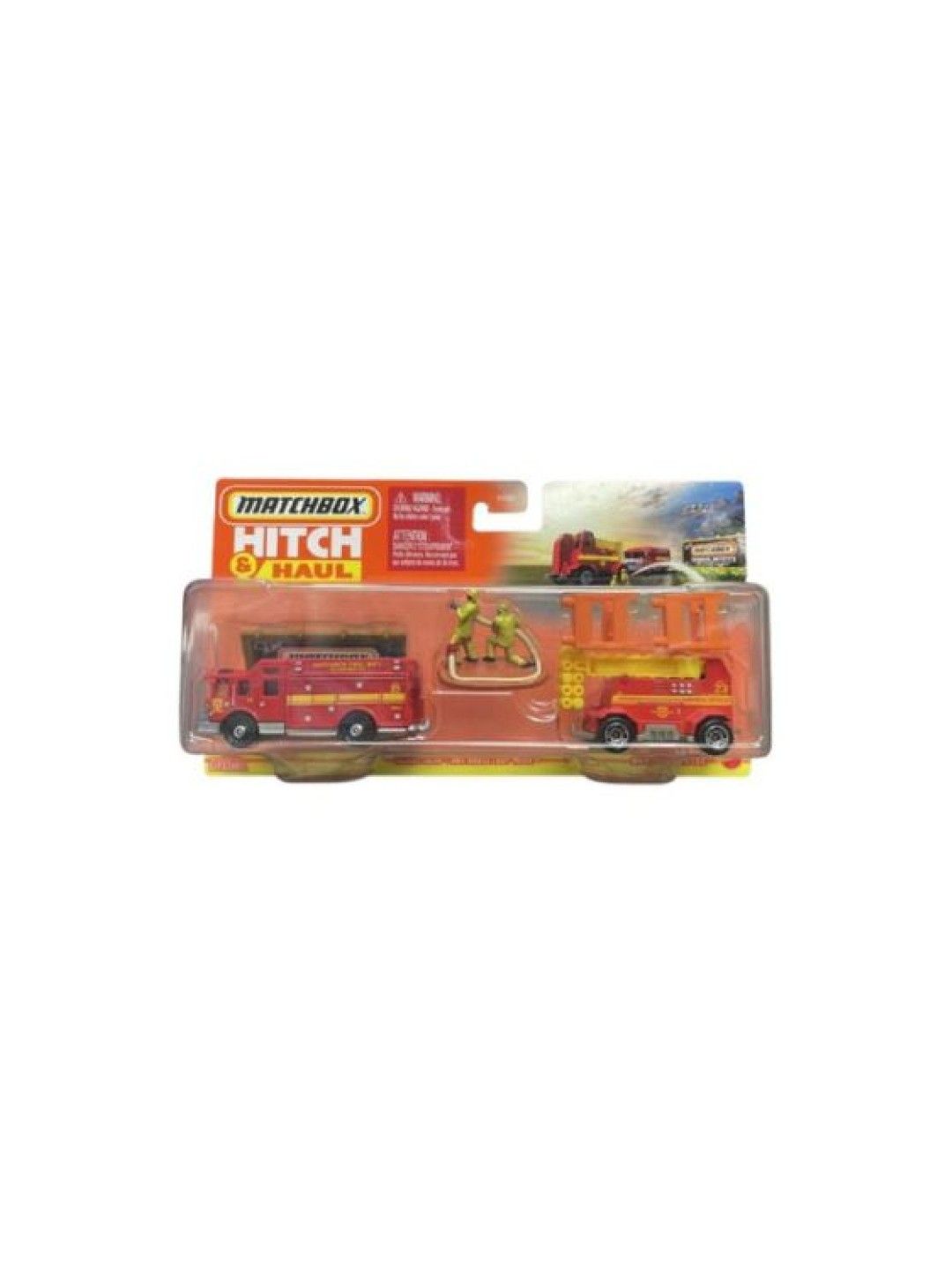 Matchbox Hazard Squad and Mobile Light Truck - Hitch & Haul (No Color- Image 4)