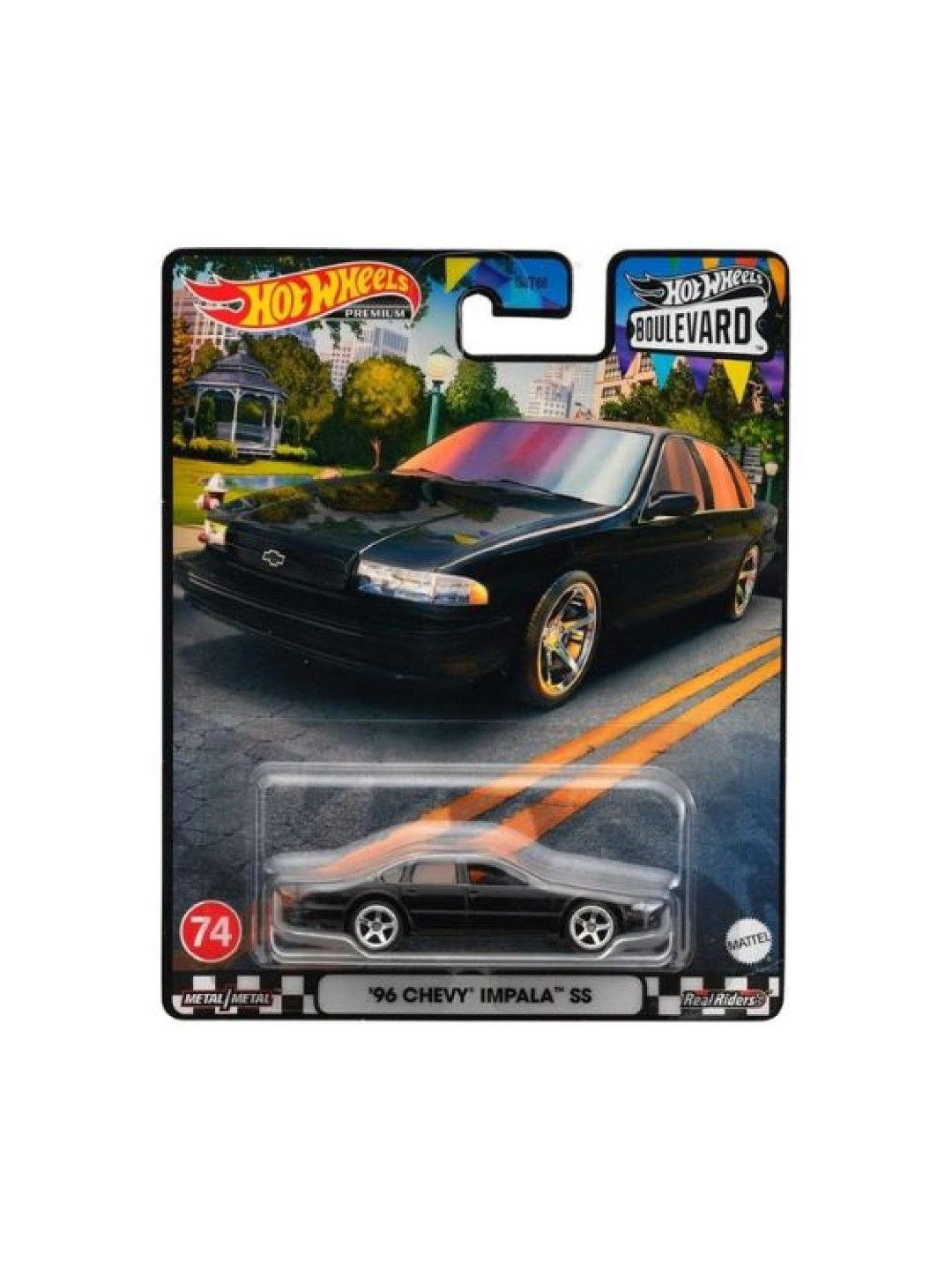 Hot Wheels Boulevard '96 Chevy Impala SS (No Color- Image 4)