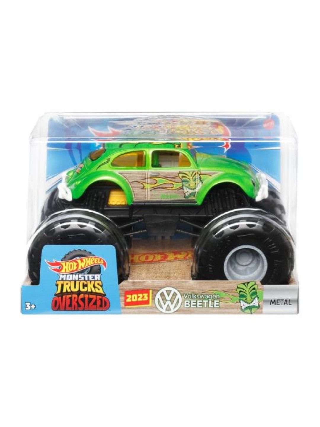 Hot Wheels Monster Trucks Beetle Toy Vehicle 1:24 Scale (No Color- Image 4)