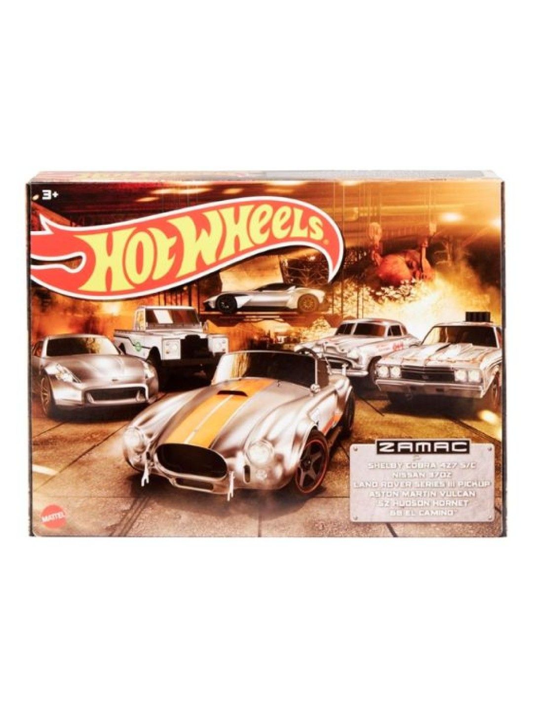 Hot Wheels Zamak Multi-Pack (6 Mini Cars Included) (No Color- Image 4)