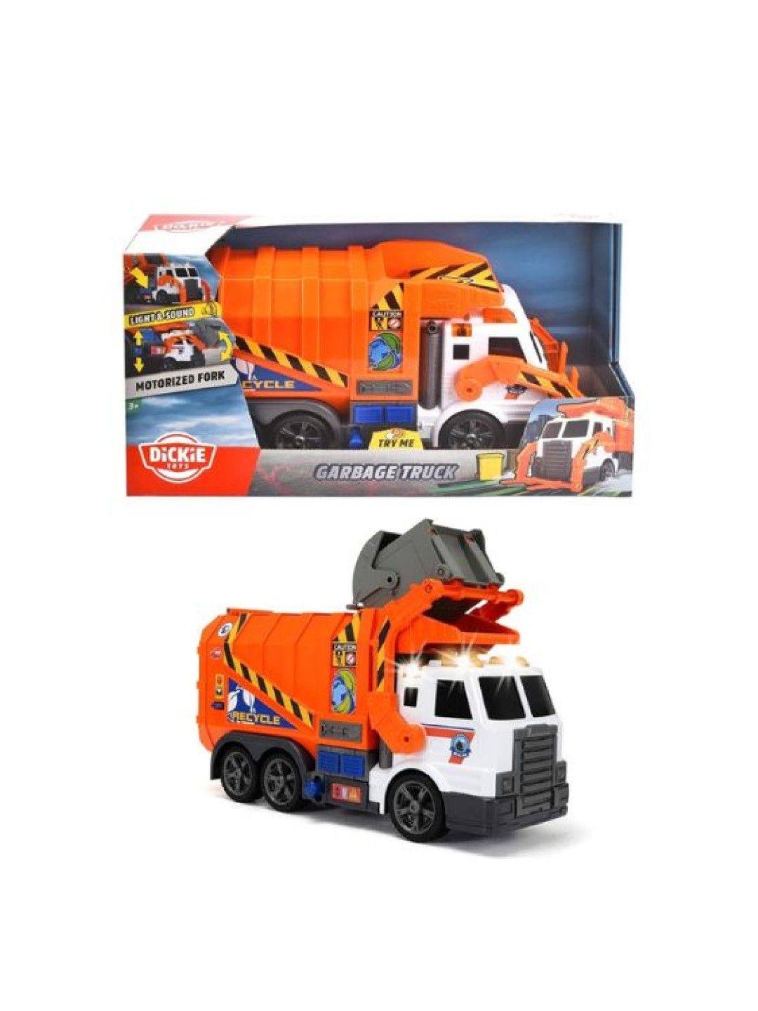 Dickie Toys Garbage Truck 46cm (No Color- Image 4)