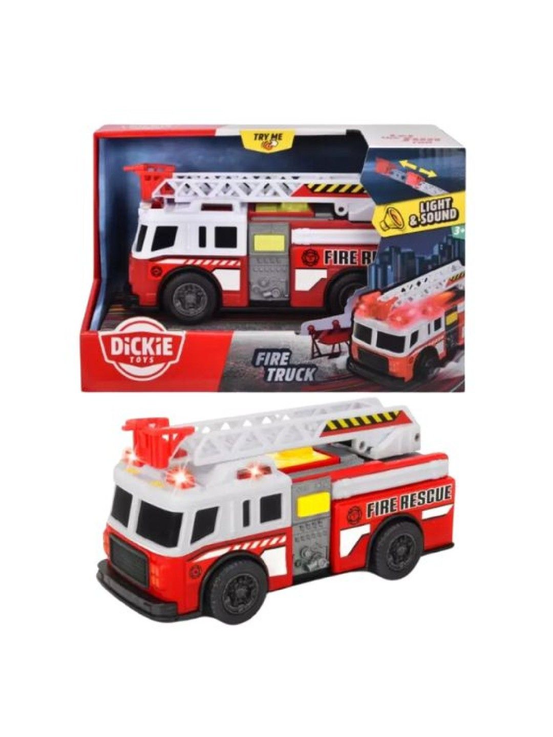 Dickie Toys Fire Truck 15cm (No Color- Image 4)