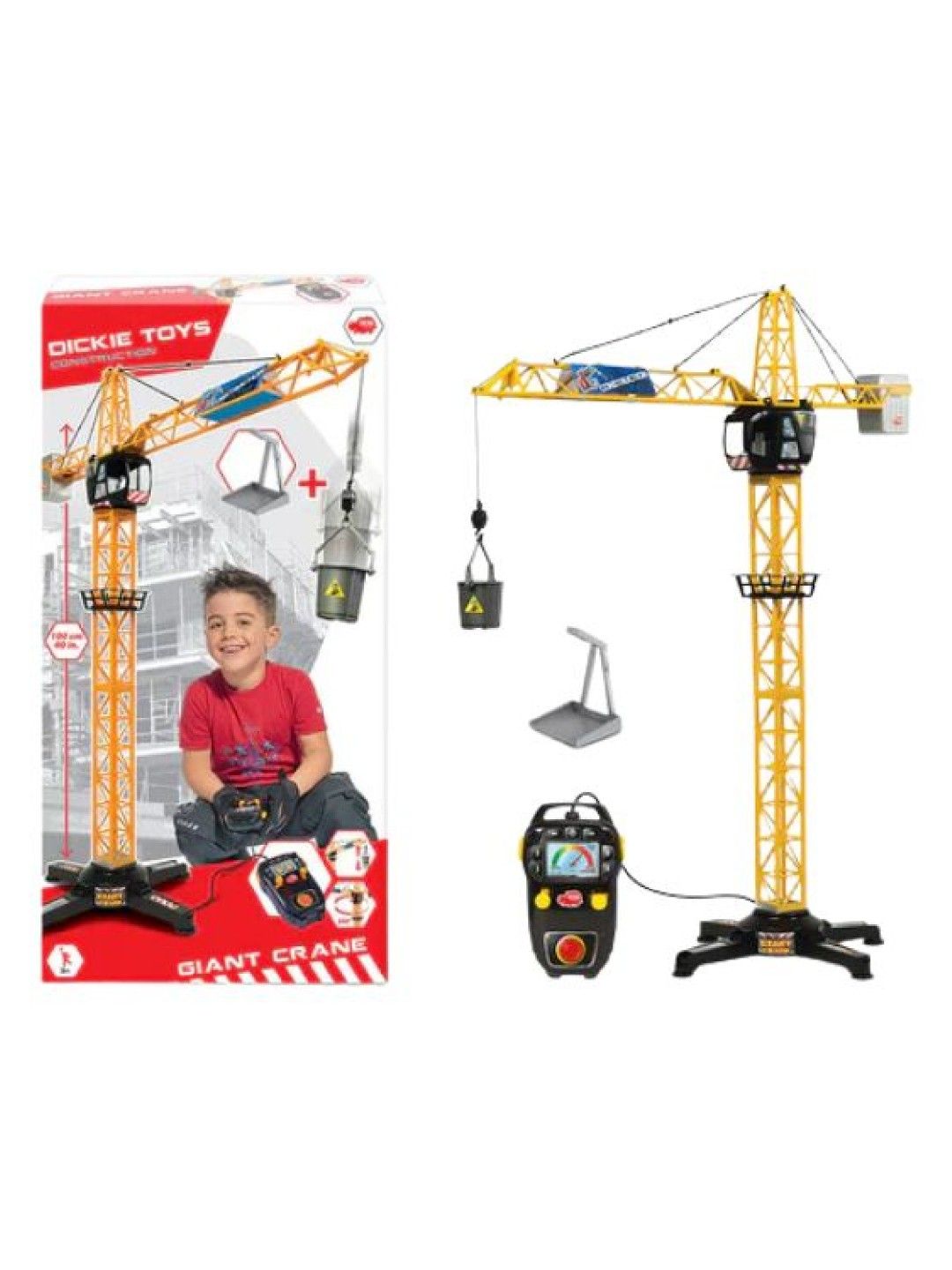 Dickie Toys Giant Crane 100cm (No Color- Image 4)