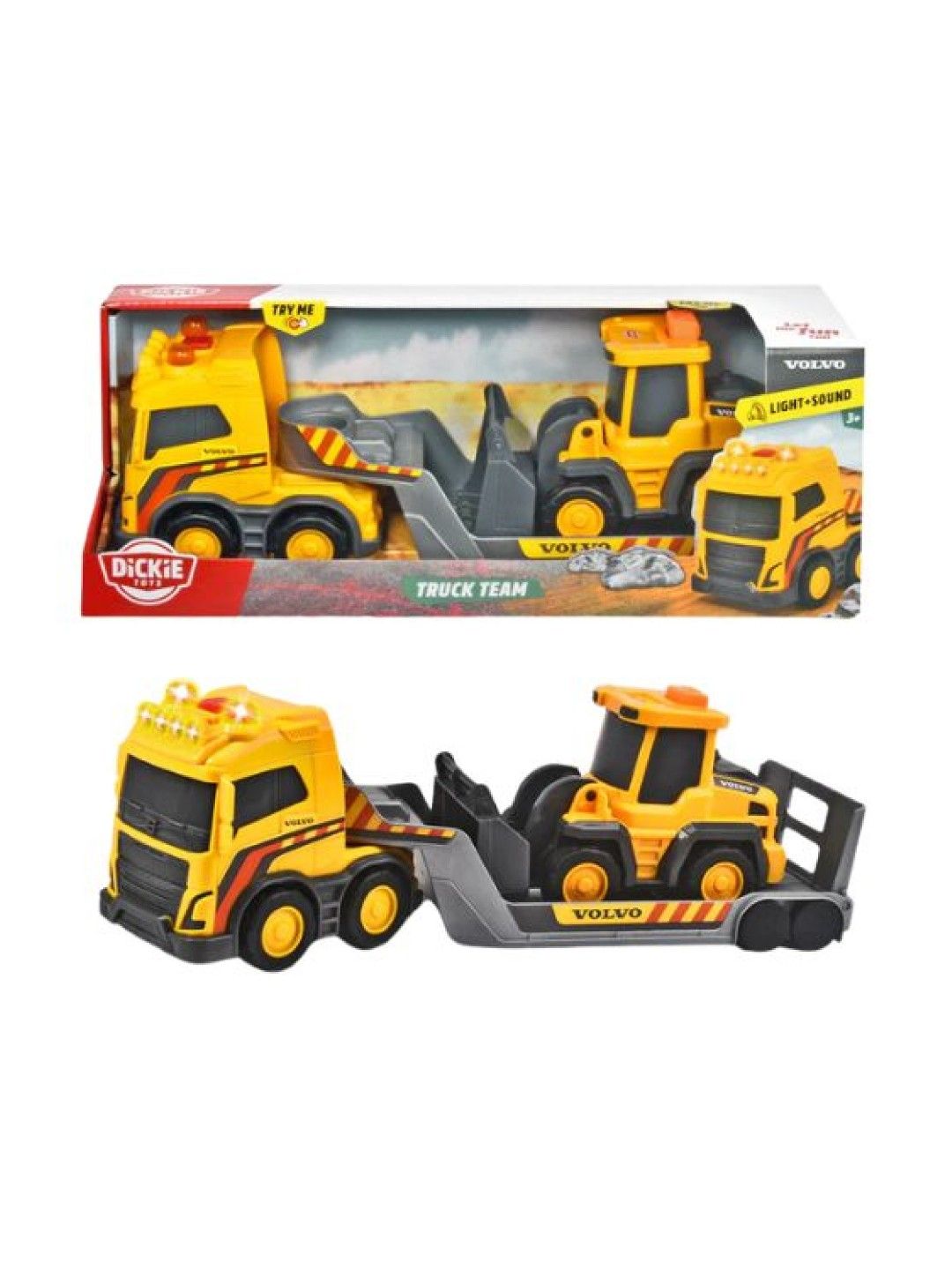 Dickie Toys Volvo Truck Team (No Color- Image 4)