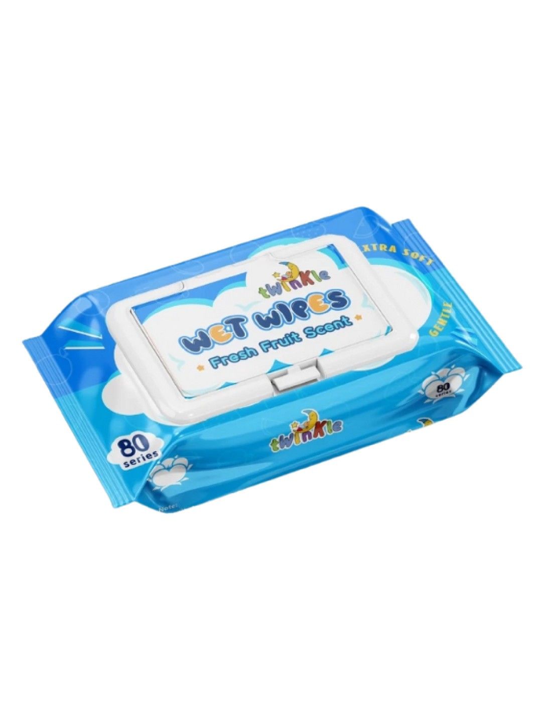 PanPee Twinkle Wet Wipes - Fresh Fruit Scent 80s (10 pack) (No Color- Image 2)