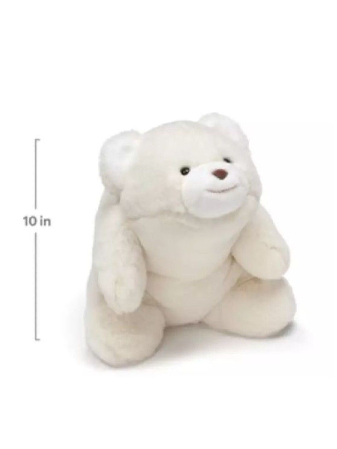 Gund Snuffles White 10" Plush Toy (No Color- Image 4)