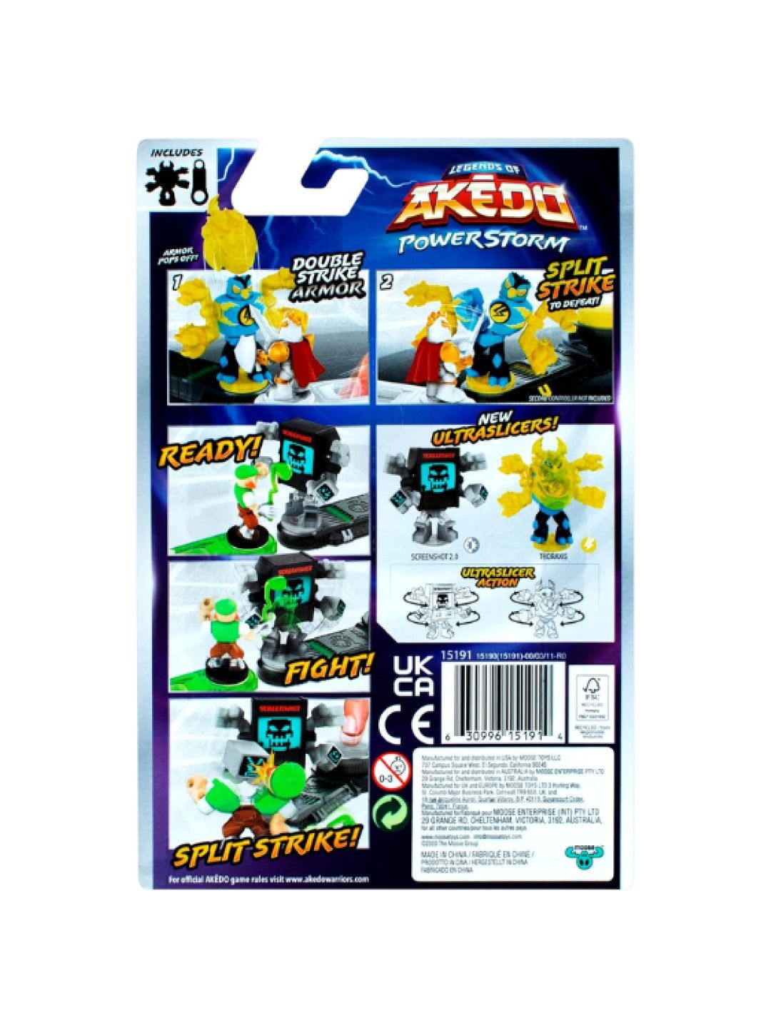 Legends of Akedo Power Storm Battle Giants - Thoraxis (No Color- Image 4)