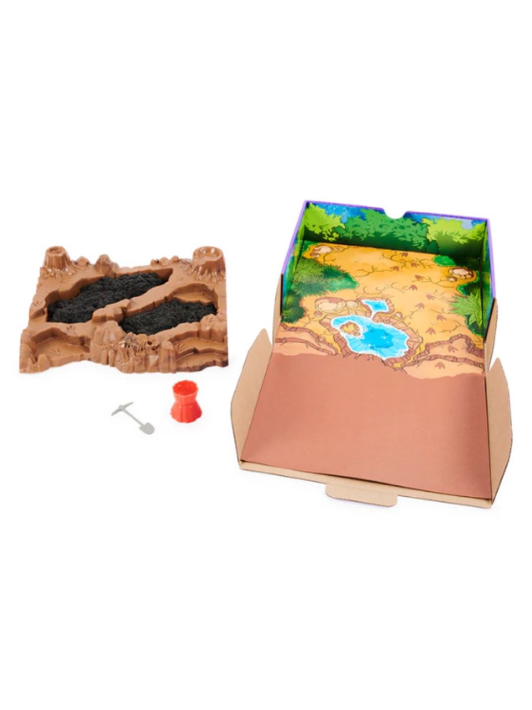 Kinetic Sand Play Sand - Digging for Dinos Playset (No Color- Image 4)