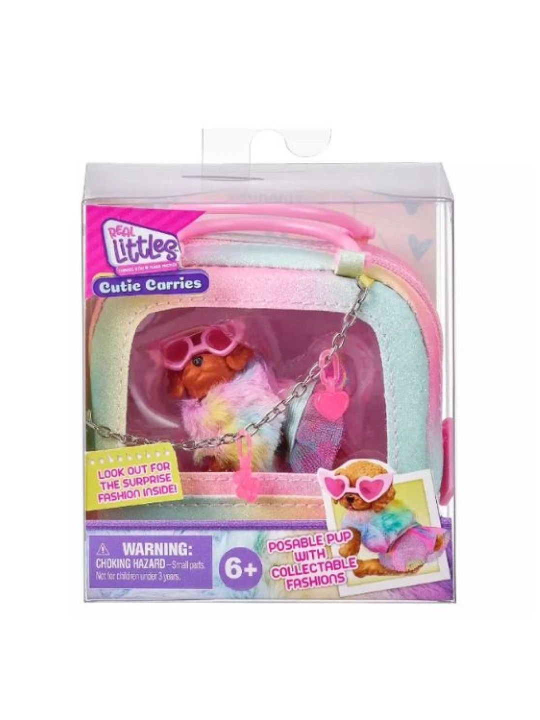 Real Littles Season 5 Cutie Carriers Pack - Poodle (No Color- Image 4)