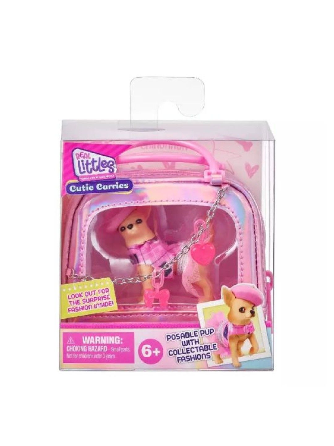 Real Littles Season 5 Cutie Carriers Pack -Chihuahua (No Color- Image 4)