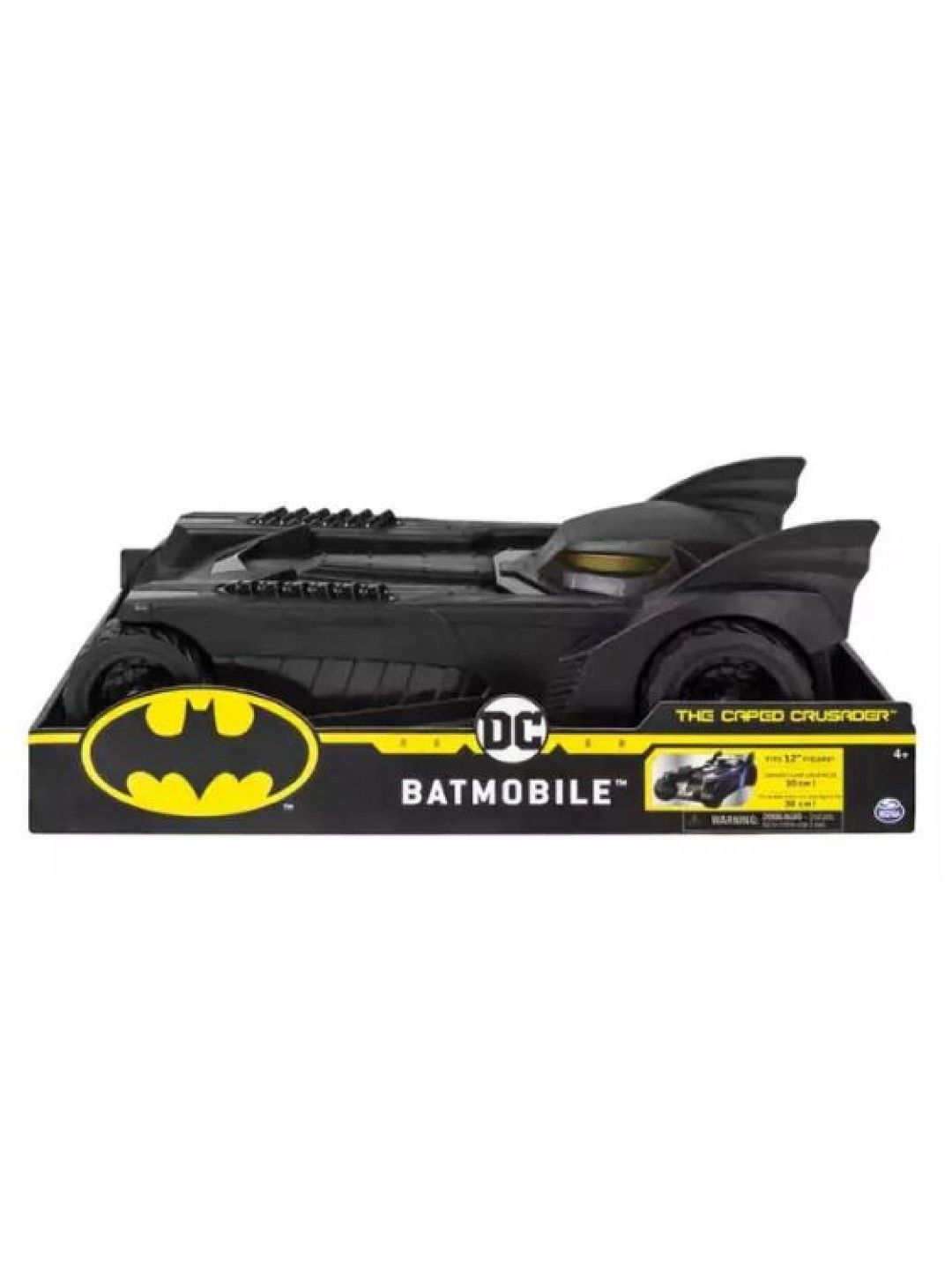 Batman DC Comics The Caped Crusader 12-Inch Batmobile (No Color- Image 4)