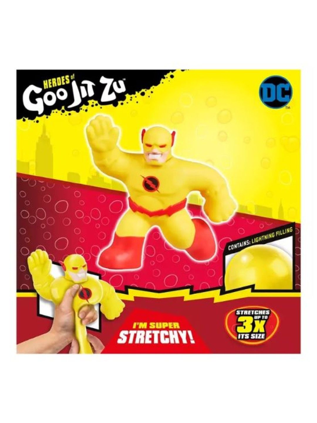 Heroes of Goo Jit Zu DC S3 Hero Pack - Reverse-Flash (No Color- Image 3)
