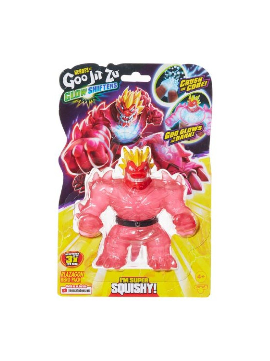 Heroes of Goo Jit Zu Glow Shifters Hero Pack - Blazagon (No Color- Image 4)