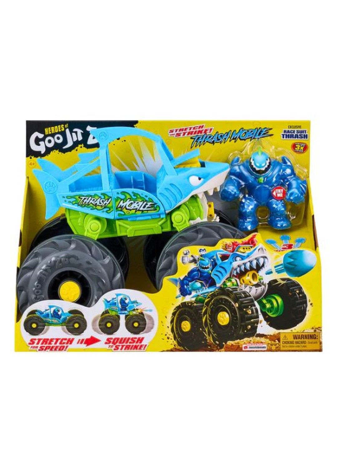 Heroes of Goo Jit Zu Stretch And Strike Thrash Mobile (No Color- Image 4)