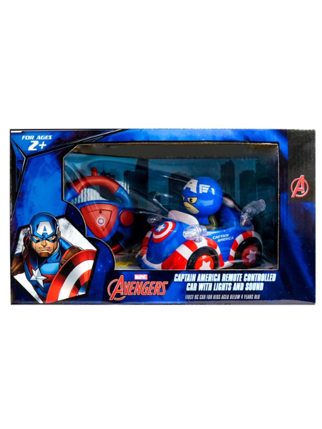 Marvel Avengers Captain America Remote Control Car Toy (No Color- Image 3)