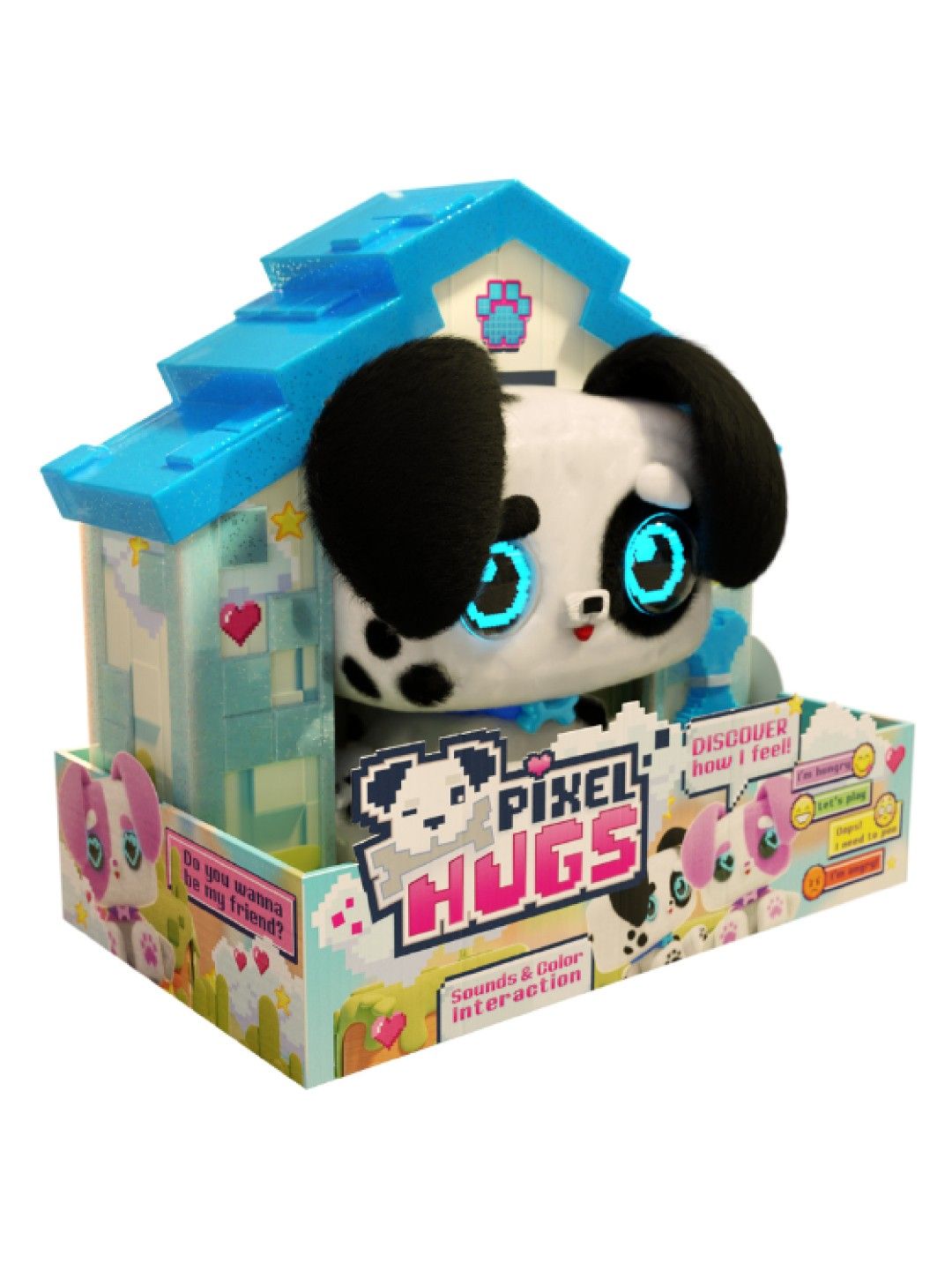 PIXEL HUGS Electronic Plush Puppy Rexel Stuff Toys (Blue) (No Color- Image 4)
