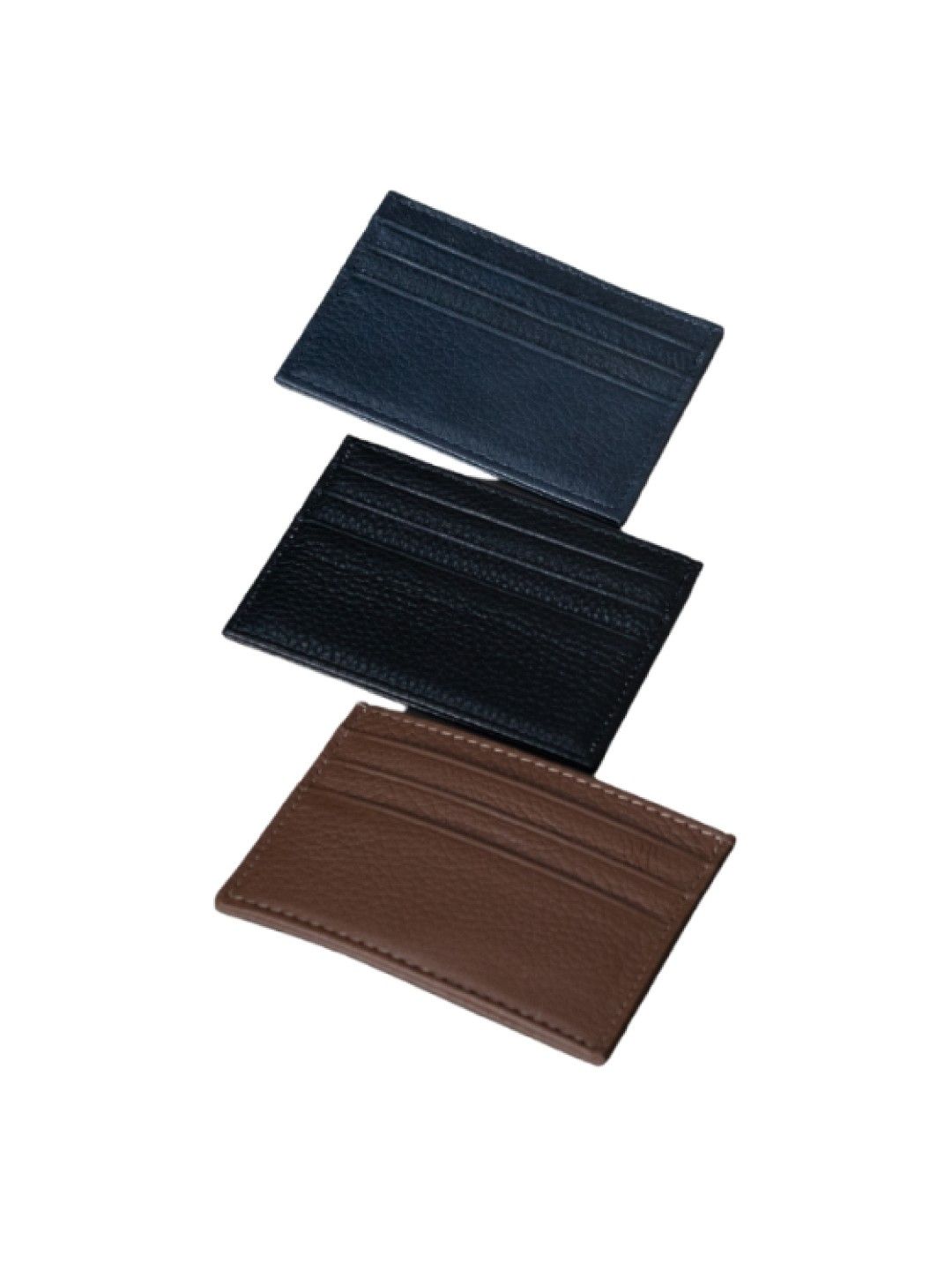 For The Gentlemen The Slim Cardholder (Black Pebbled- Image 3)