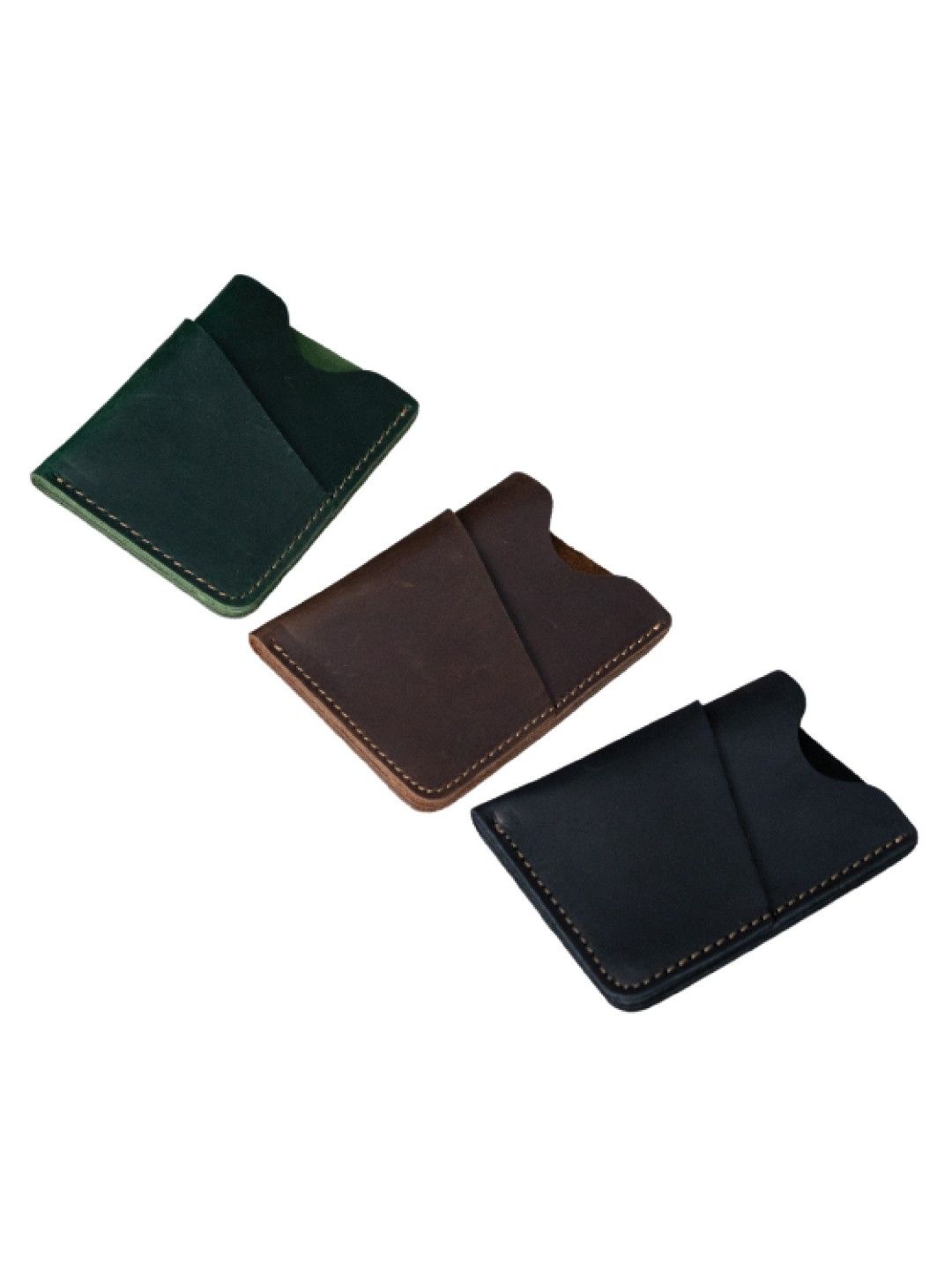 For The Gentlemen The Simple Wallet (Black Smooth Leather- Image 3)