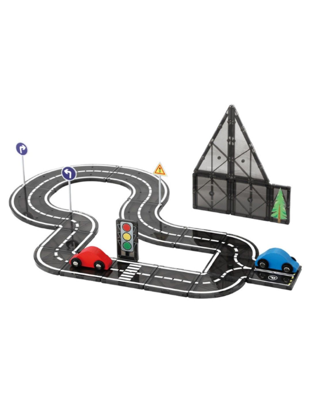 Kebo Road Magnetic Tiles (30 pcs) (No Color- Image 3)