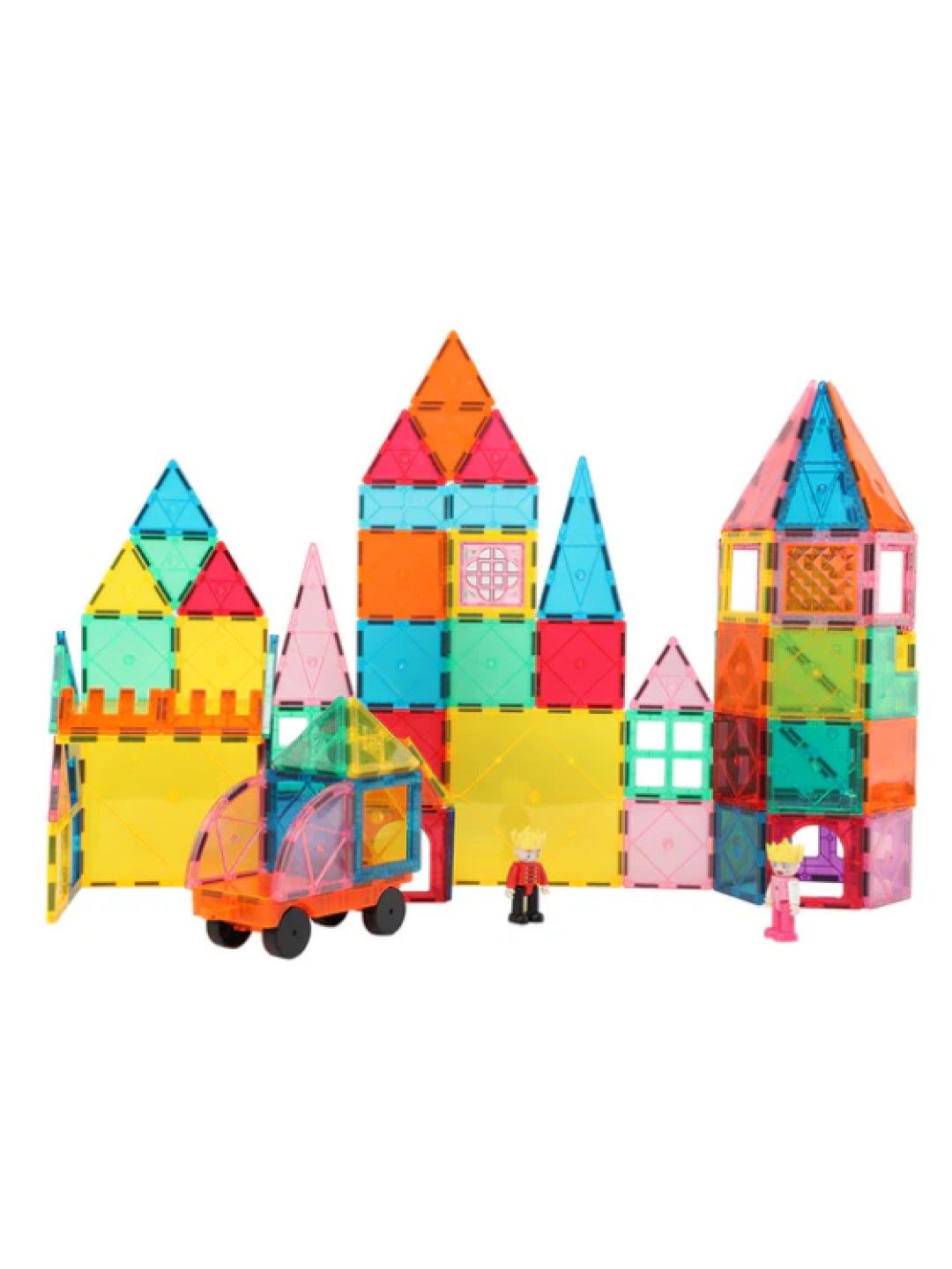Kebo Magnetic Tiles (120 pcs) (No Color- Image 2)