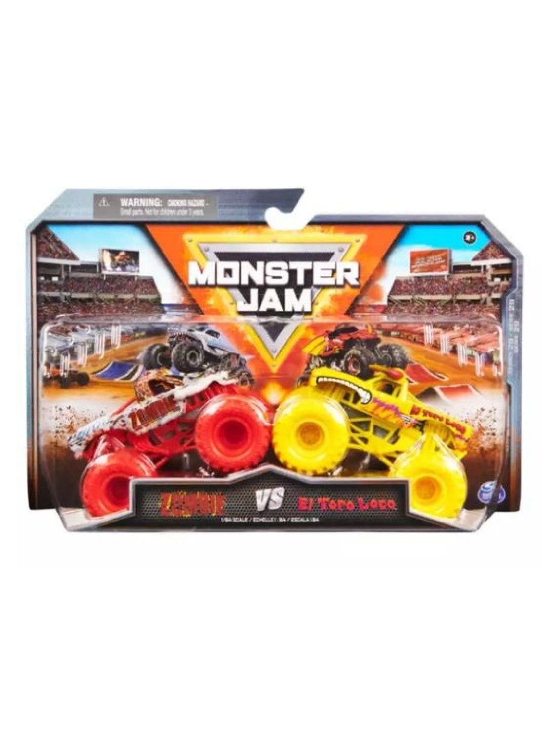 Monster Jam Vehicle Official Zombie Vs El Toro Loco 1:64 (No Color- Image 4)