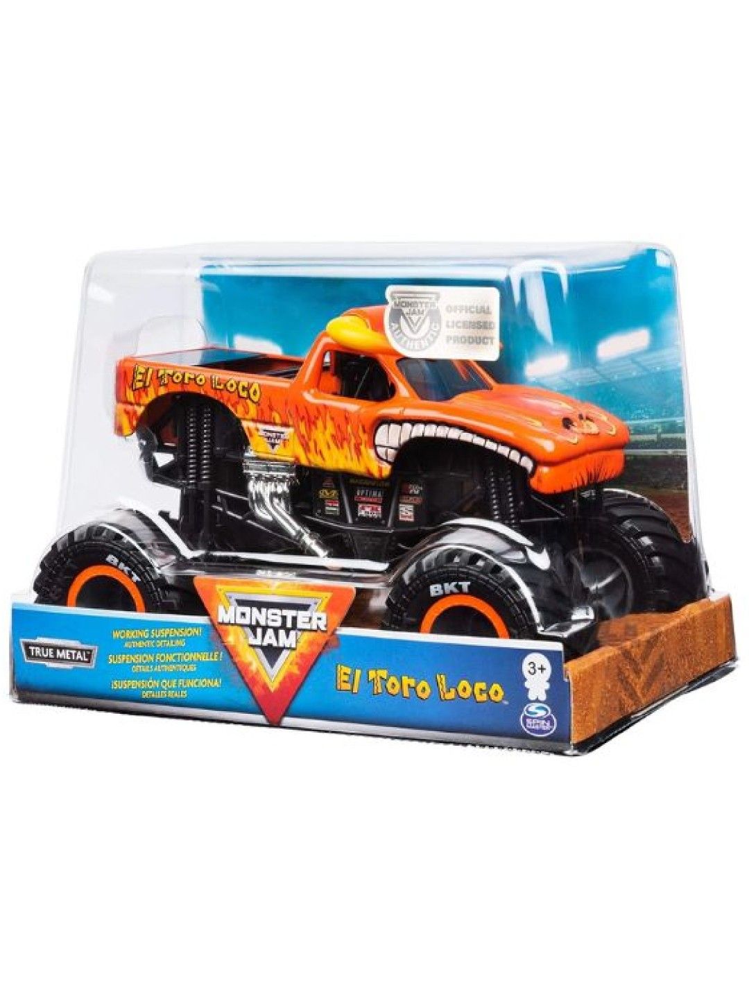 Monster Jam Die-Cast Trucks El Toro Loco 1:24 (No Color- Image 4)
