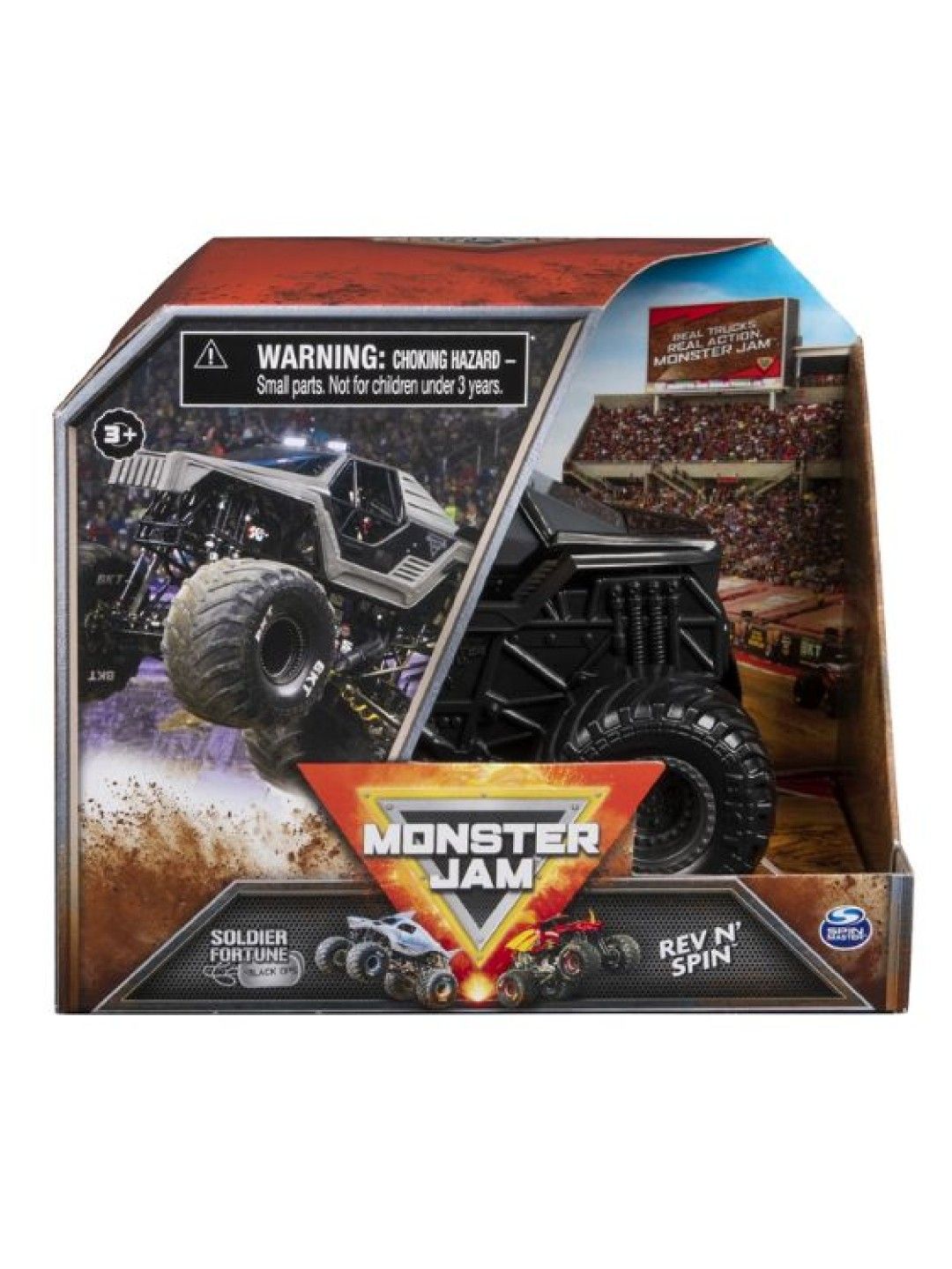 Monster Jam Soldier Black Ops - Click N Flip 1:43 (No Color- Image 4)