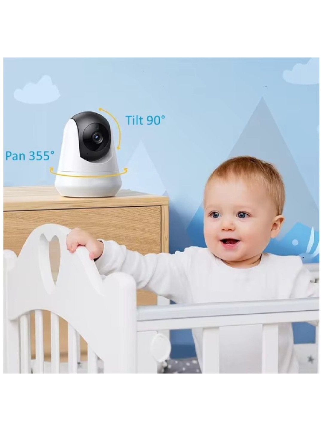 Mambo 5.5 Inch Baby monitor (No Color- Image 4)
