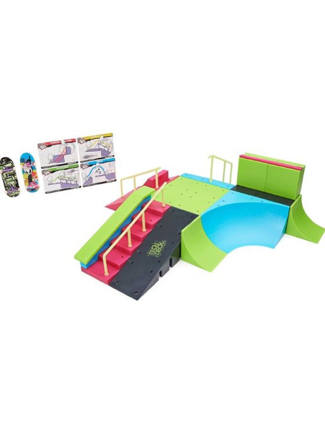 Tech Deck Neon Mega Park X-Connect Creator Ramp Set (No Color- Image 4)