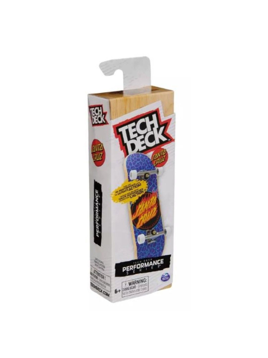 Tech Deck Performance Wood Board - Santa Cruz (No Color- Image 4)