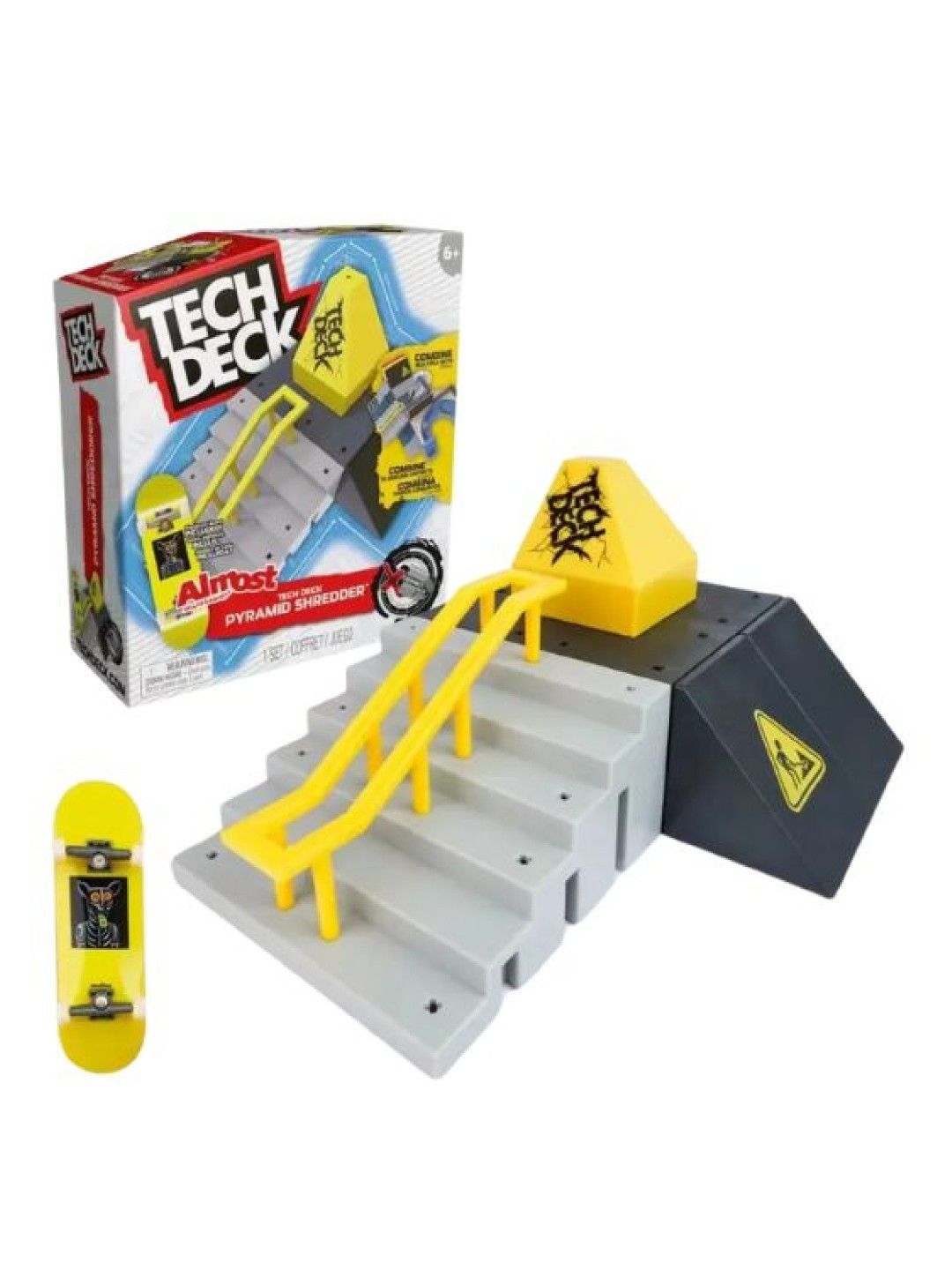 Tech Deck Almost Skateboards Pyramid Shredder Playset (No Color- Image 4)