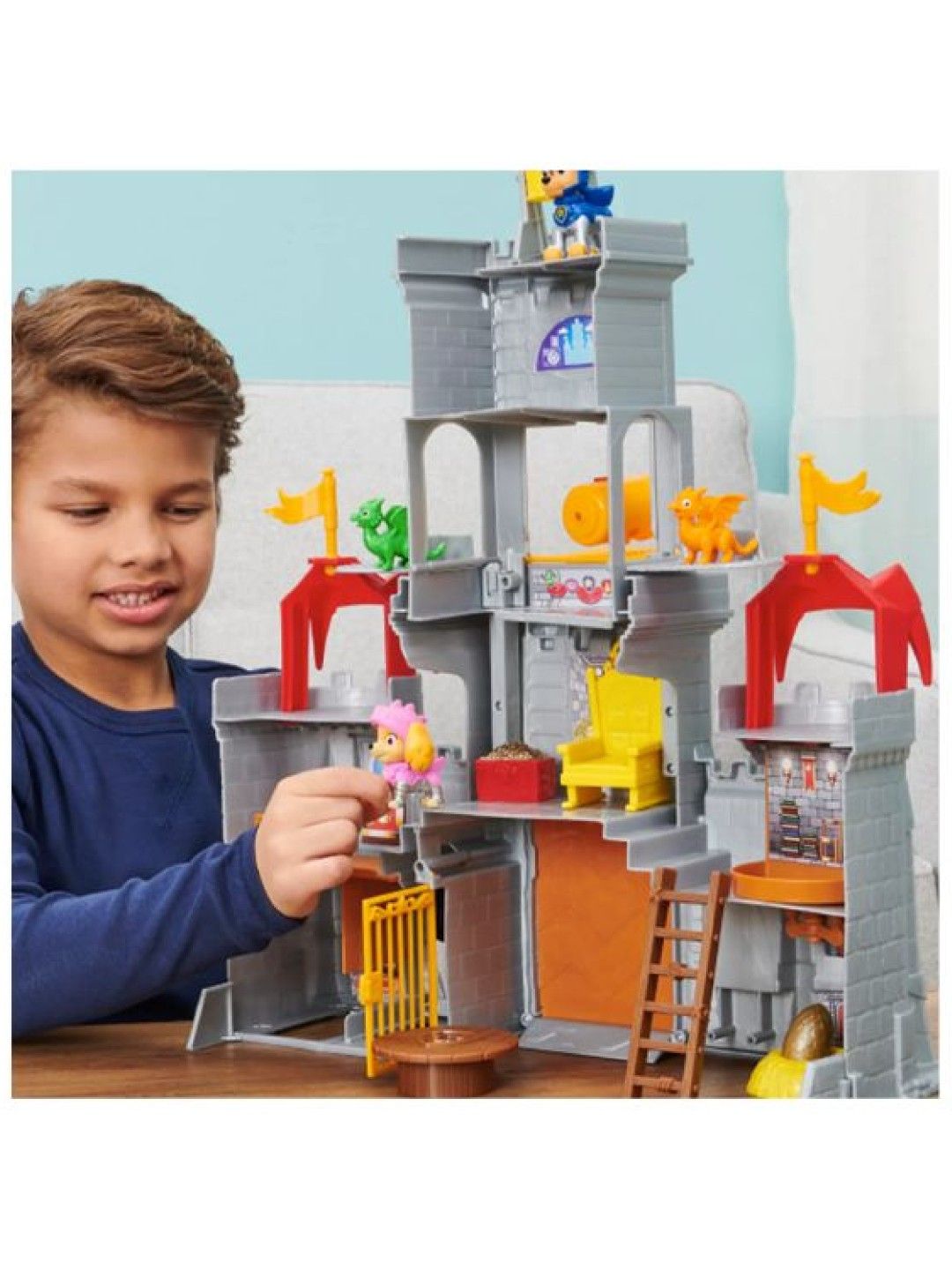 Paw Patrol Rescue Knight Castle Playset (No Color- Image 4)