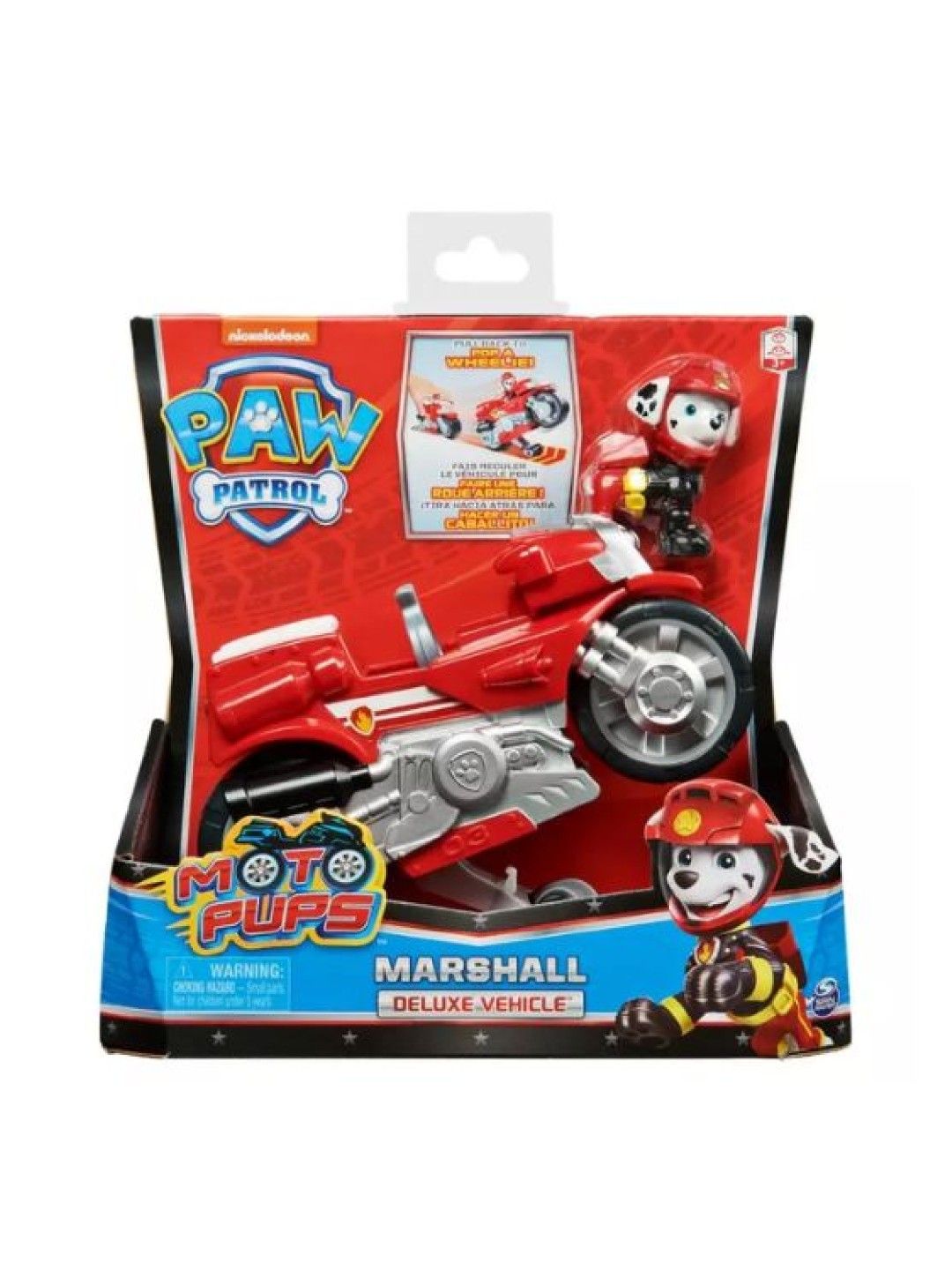 Paw Patrol Theme Vehicle Motorcycle Marshall (No Color- Image 4)
