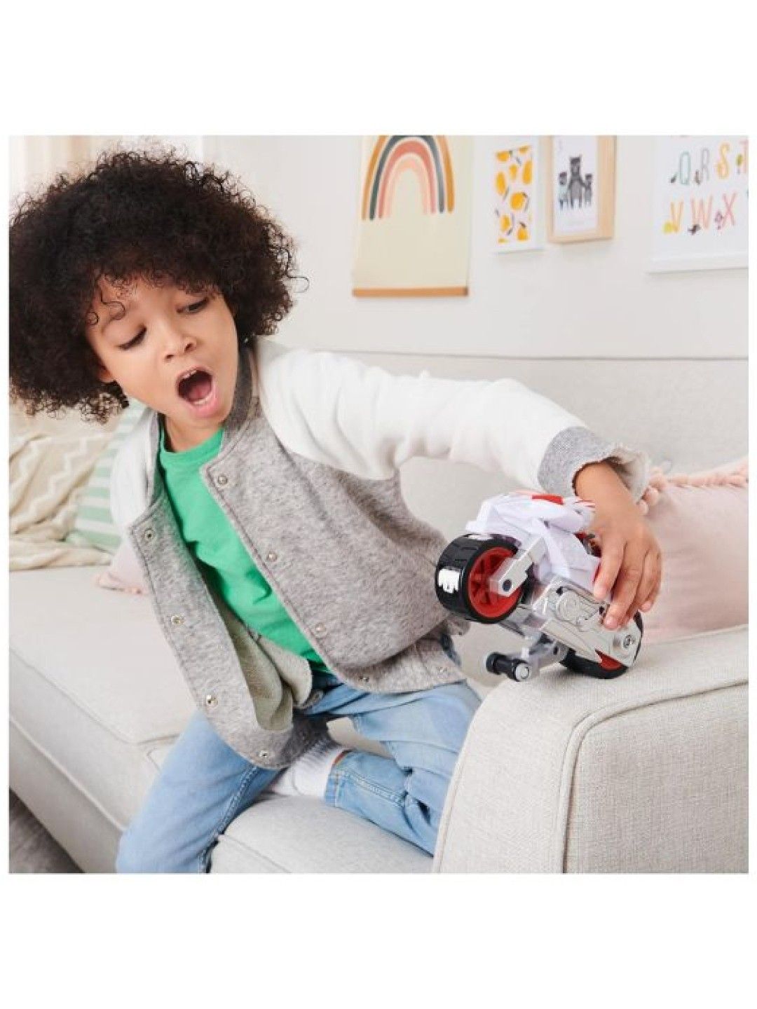 Paw Patrol Theme Vehicle Motorcycle Wildcat (No Color- Image 4)