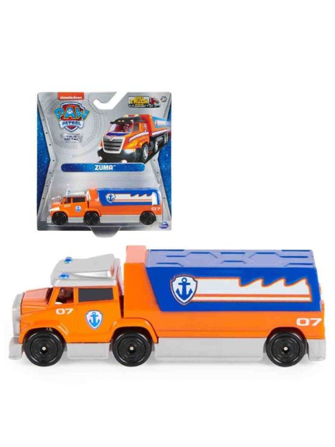 Paw Patrol Diecast True Metal 1:55 Zuma (No Color- Image 4)