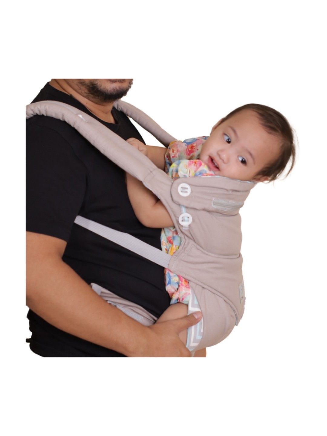 Zima Ergonomic Baby Carrier (Gray- Image 2)