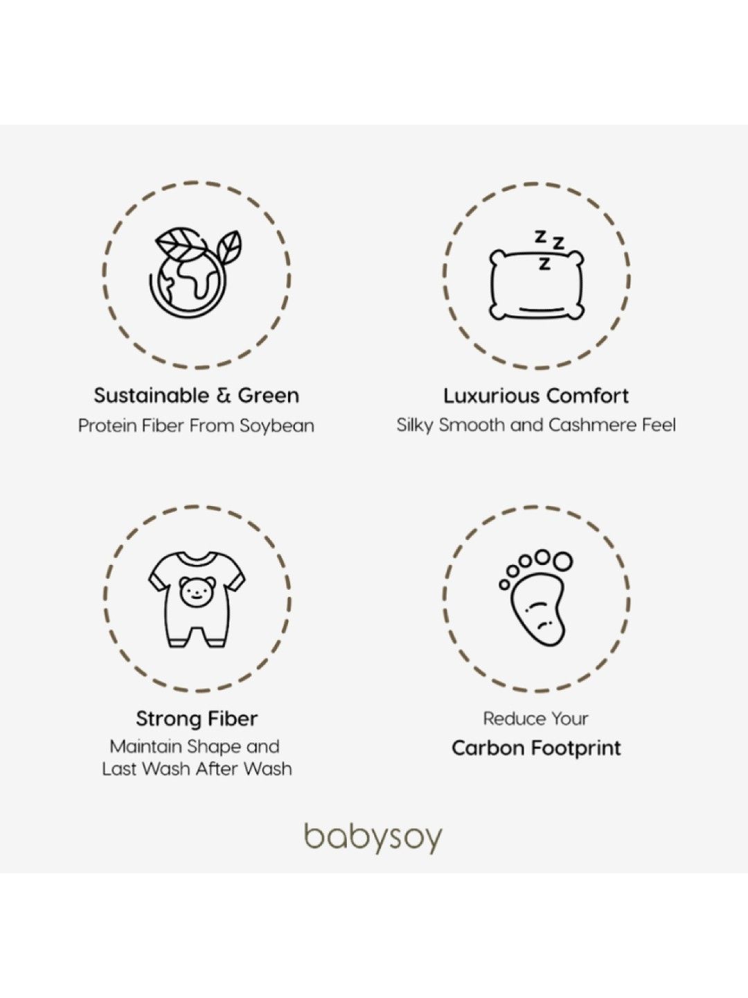 Babysoy Fox Twirl Dress (No Color- Image 4)