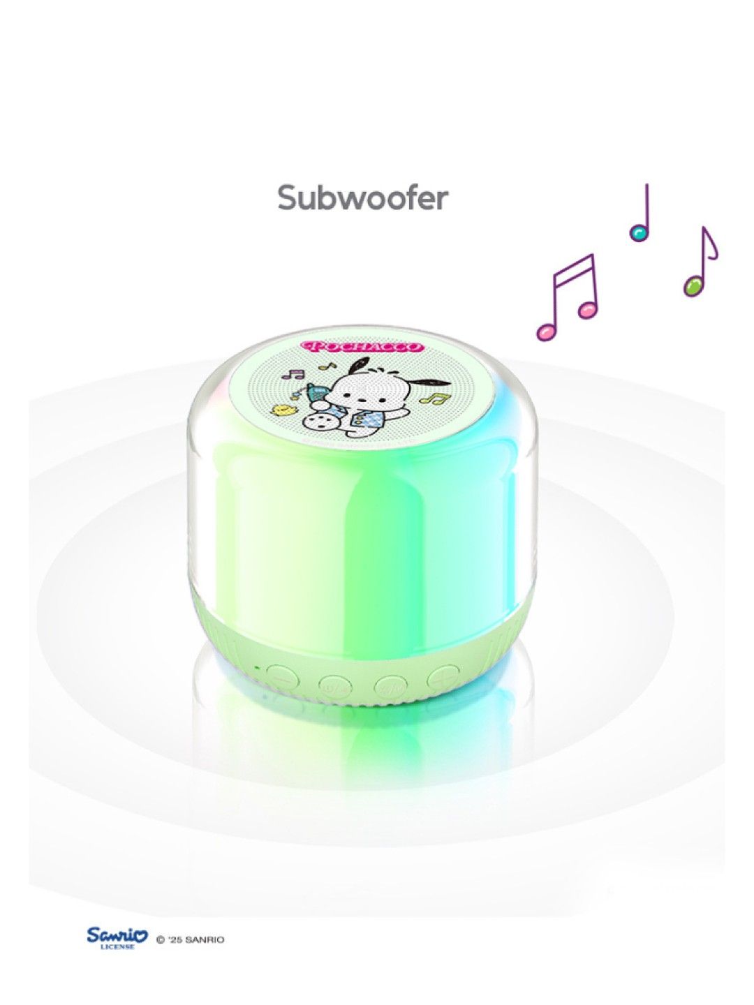Cherry Sanrio Characters Pochacco Bluetooth Speaker (No Color- Image 4)