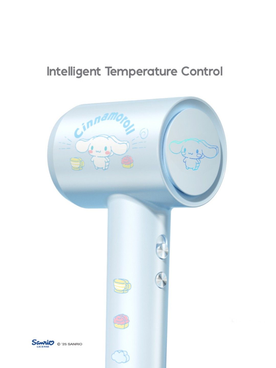 Cherry Sanrio Characters Cinnamoroll High-Speed Hair Dryer (No Color- Image 4)