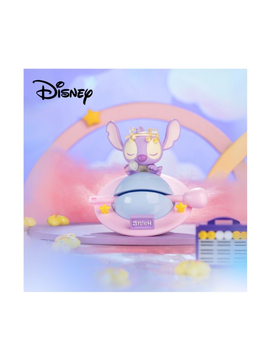 Disney Original Stitch Lock Lock Fun Blind Box Toy Collection (No Color- Image 3)