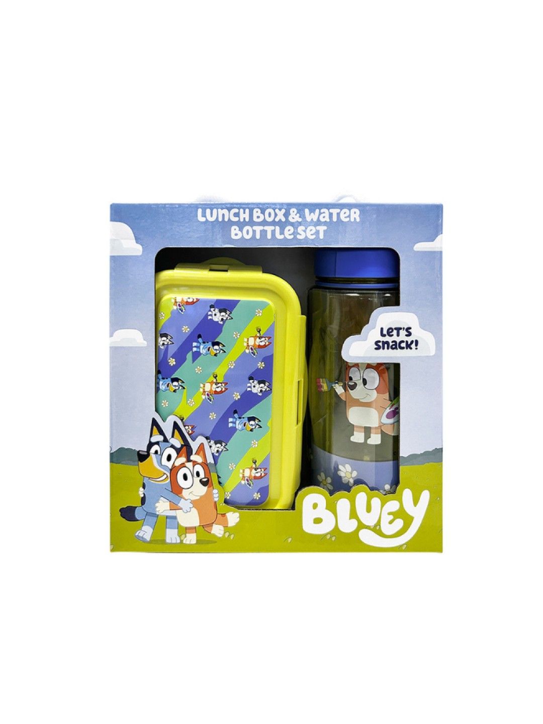 Bluey Lunch Box & Water Bottle Set - Bluey, Bingo & Muffin Set (No Color- Image 4)