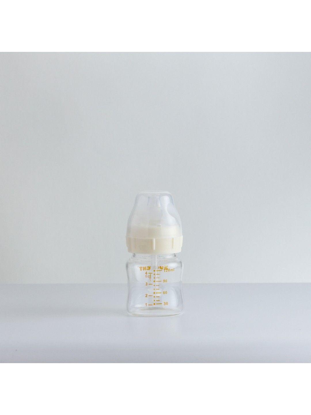 Sucvent Glass Anti-Colic & Anti-Choking Bottle 4oz (120ml) (No Color- Image 3)
