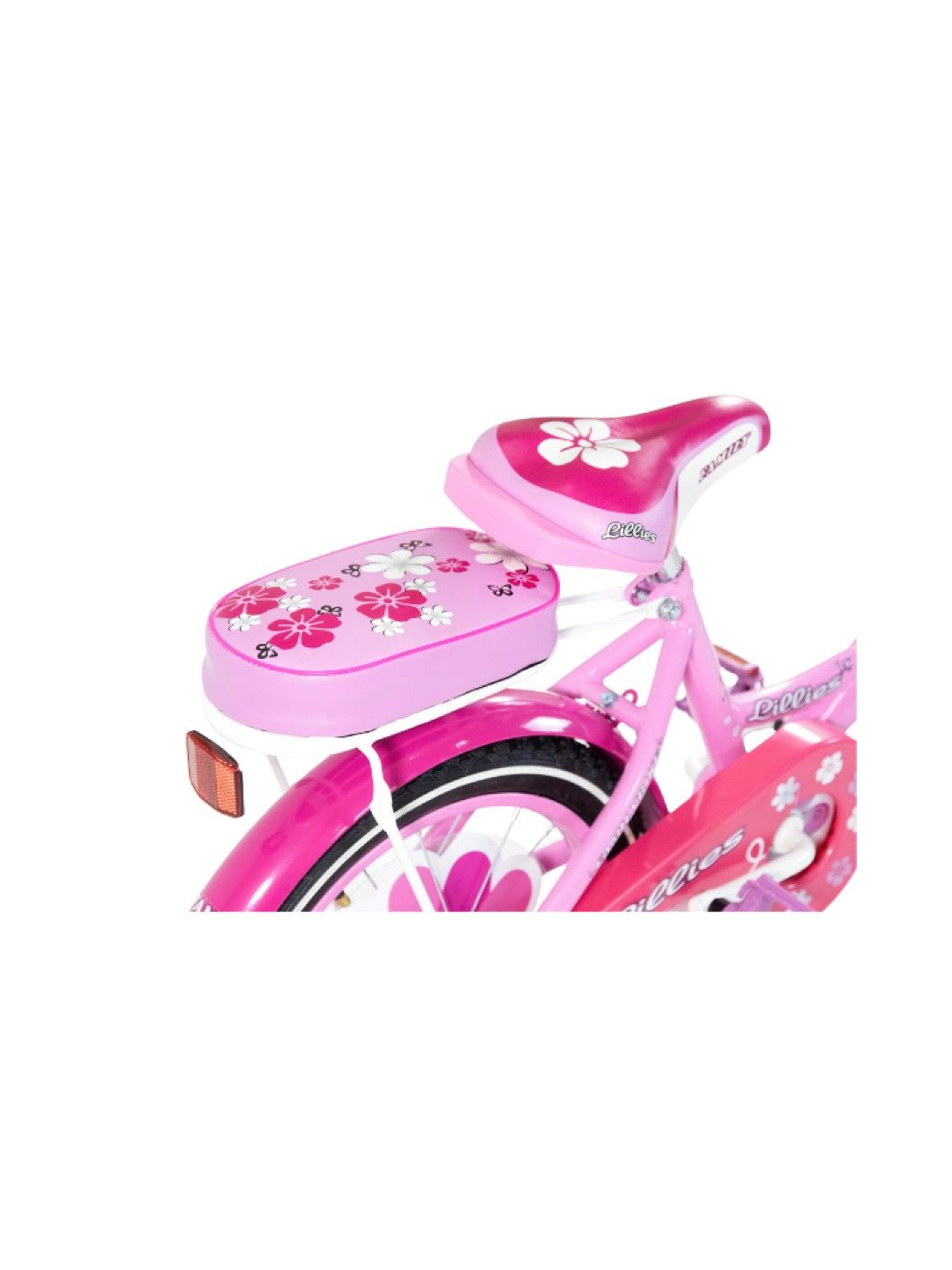 FAMILY Kids' BMX Bicycle Lillies 12" (Pink- Image 4)